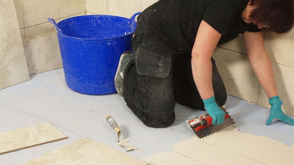 Selecting the best flexible tile adhesive